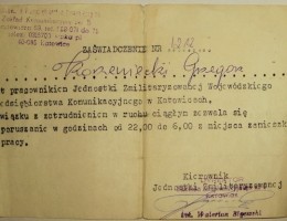 Stan Wojenny Godzina Milicyjna